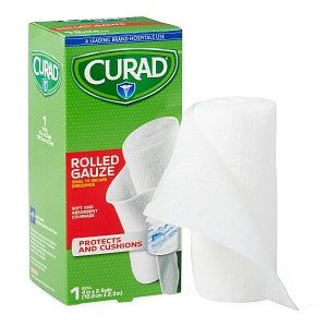 Medline CURAD SoothePlus Prosorb Rolled Gauze - 4" x 2.5 yd. CURAD SoothePlus Prosorb Rolled Gauze - CUR48144RB