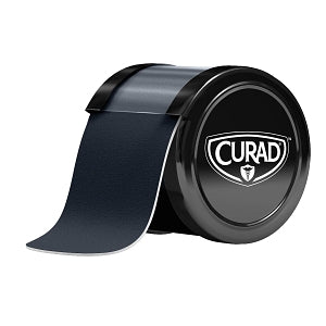 Medline CURAD Performance Series Kinesiology Tape - CURAD Performance Series Kinesiology Tape, Black, Precut 2" x 10" Strips - CUR5060