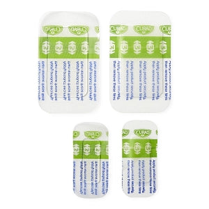 Medline CURAD Soothe & Cool Clear Waterproof Hydrogel Bandages - CURAD Soothe and Cool Clear Waterproof Hydrogel Bandages, Assorted Sizes - CUR5236V1