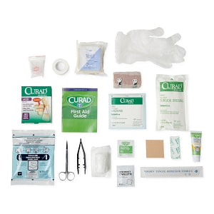 Medline CURAD First Aid Kits - CURAD First Aid Kit, 140 Pieces - CURBSKIT300R