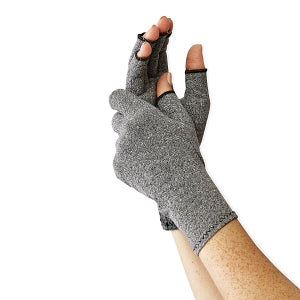 Medline CURAD Performance Series 50+ Arthritis Support Gloves - CURAD Performance Series 50+ Arthritis Support Gloves, Antimicrobial, Size L - CURSR19400LD