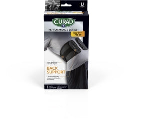 Medline CURAD Performance Series Back Supports with Pulley - Back Support with Low-Friction Pulley System, Senior, Universal Size - CURSR22800D