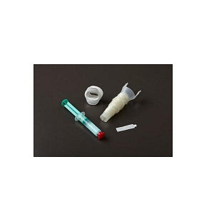 Civco Latex Free CIV-Flex Adult TEE Cover Kits - CIV-Flex Transesophageal (TEE) Probe Cover, Nonsterile, 1.8" tapered to 1" x 48" CIV-Flex Cover on Applicator, Gel-Filled Syringe and Bite Block - 610-840