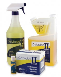 Cetylite Industries Cetylcide-II Surface Disinfectant - Cetylcide-II Hard Surface Disinfectant, 32 oz. Concentrate Bottle with 1 qt. Spray Bottle - 0152