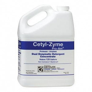 Cetylite Industries Cetyl-Zyme Pro-Am Dual Enzymatic Detergent Concentrate - DETERGENT, CETYL-ZYME, DUAL ENZYMATIC, CONC - 0170