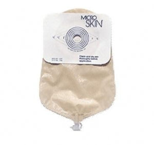 Cymed 1-Piece Urostomy Bag Systems with MicroSkin - Urostomy Pouch, No Washer, Cut-To-Fit, 3/4" - 86319