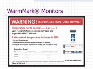 C Warmmark Time-Temperature Indicator - INDICATOR, LEGACY, WARM MARK, -18C, 0F - WM -18C/0F