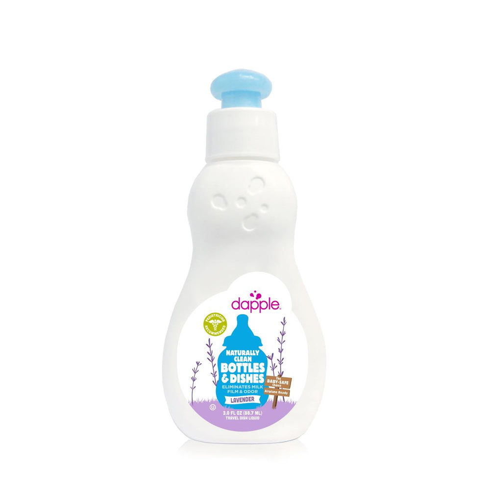 Bottle and Dish Liquid by Dapple Baby Ba - Dapple Baby Dishwashing Liquid, Lavender Scent, Refill Pack, 34oz. - DB00134