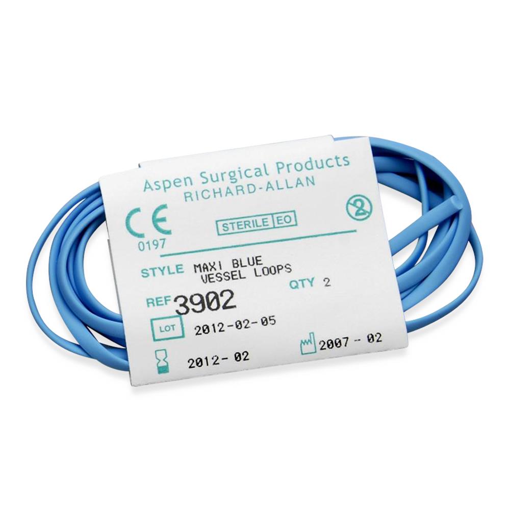 Aspen Surgical products Richard-Allan Vessel Loops - VESSEL LOOP, RICHARD ALLAN MAXI WHITE - 3903