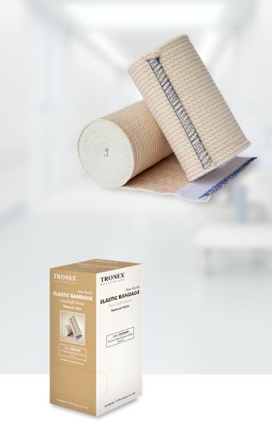 BANDAGE, ELAS, NS, 3" X 5 YARDS, LATEX FREE