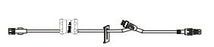 BD Specialty Low-Pressure Extension Sets - Standard Bore IV Extension Set with Flow Regulator, Y-Site, Slide Clamp, 1 Standard Injection Port 7" from Spin Male Luer Lock, 23", Non-DEHP - MFS107