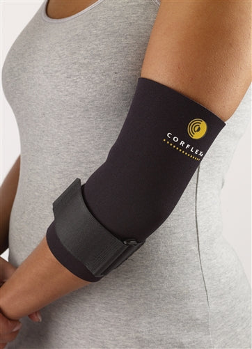 Corflex Inc Elbow Sleeve Supports - Target Elbow Sleeve Support with Strap, 3/16" Thick, Size XL - 88-3176-000