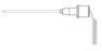 BD Rectal Probe for Turbo Temp - Rectal Temperature Probe, Red, 80" Cord, Nonsterile, Reusable Turbo - 2888B