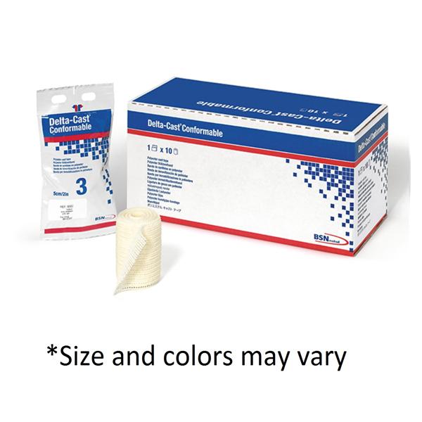 BSN Medical Delta-Cast Conforming Paddings - CASTTAPE, CONFORM, DELTA-CAST, 4"X4YD, R - 6664