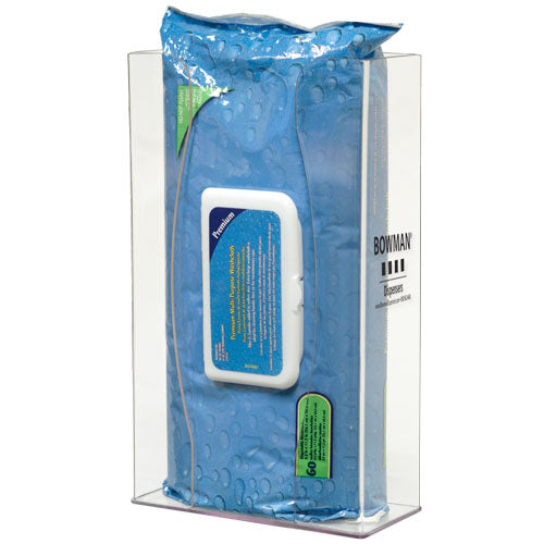 Bowman Mfg Company Personal Wipe Dispensers - DISPENSER, WIPE, PERSONAL, TALL, THICK, PLSTC - CL022-0111