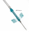 Fresenius SysLoc Mini Safety Fistula Needles - JMS SysLoc Mini Safety Fistula Needle, 17G x 1" - 864-1700-33