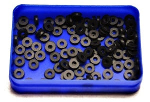 BR Surgical Hemorrhoidal Ligator O Rings - O-RINGS, LATEX, (100)PIECES / PACKAGE - BR68-43001