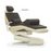 Practicon Pad Chair Crescent Memory Beige Vinyl Cover Ea