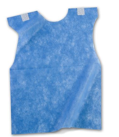 Practicon Drape Splatter Guard Ceil Blue 50/Bg