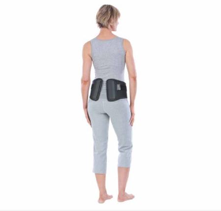 DJO Global Low Profile Back Supports - Lo Low-Profile 8" Back Brace with Mesh, Size L, 35"-40" Waist - 11-1569-4