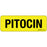 Brady Worldwide Permanent Labels - LABEL, "PITOCIN", 2-15/16X1, YELLOW - MV06SY1472