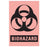 Brady Worldwide Biohazard Labels - Hazardous Materials Label, Fluorescent Green, 3" x 2" - LFFGP05