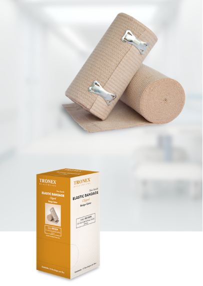 Nonsterile Elastic Bandage, Beige