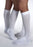 BSN Medical Activewear Compression Socks - Activewear Compression Socks, Knee Length, 15-20 mmHg, White, Size L - 110481