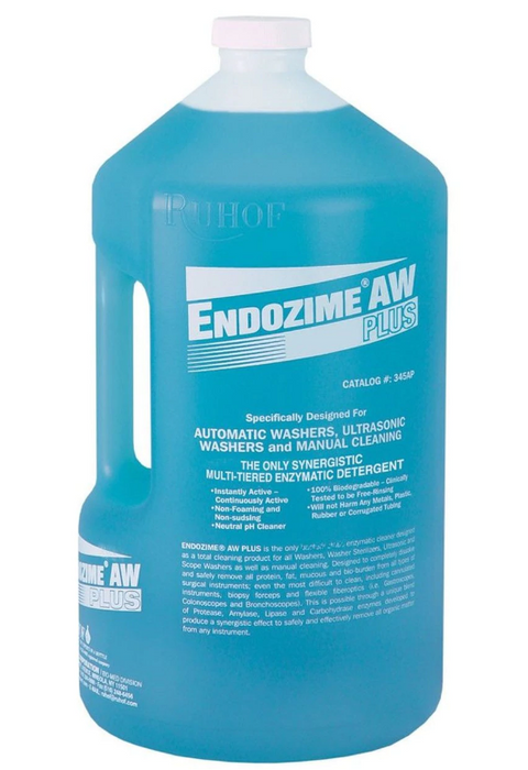 Ruhof Endozime AW Plus Enzymatic Detergents - Endozime AW Plus Enzymatic Detergent, Unscented, 1 gal. - 34516-27