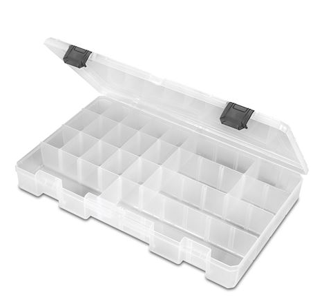 Practicon Box Tuff-Tainer 24 Compartment/X-Large For Multipurpose Ea