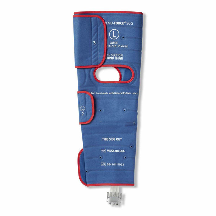 Medline Hemo-Force Sequential Triple-Bladder DVT Sleeves - GARMENT, DVT, SEQUENTIAL, THIGH, LG, GOV ONLY - MDS630LSQG