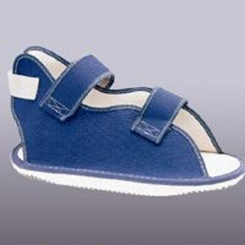 BSN Medical Canvas Rocker Bottom Cast Shoes - Canvas Cast Rocker Bottom Shoe, Size XL, Blue - 43-101709