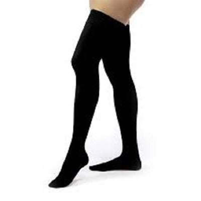 Bsn Medical Inc JOBST Relief Thigh-High Compression Stockings - STOK, RELIEF, THGH, BLCK, CT, W/BND, XL, 15-20 - 114829