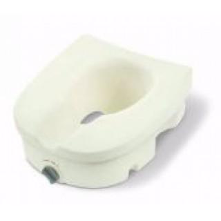 Cardinal Health Elevated Toilet Seats - Elevated Toilet Seat with Clamp, 300-lb. Capacity - CBAS0027