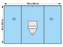 Verticle Fenestrated Sterile Disposable