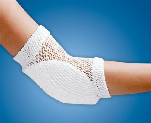 BSN Medical Heelbo Heel and Elbow Protectors - PROTECTOR, HEEL / ELBOW, OPEN MESH, WHITE, UN - 61-126UNSTD