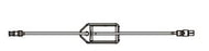 BD Specialty Extension Sets with Filter - 16" Standard-Bore IV Extension Set with 4 mL Priming Volume, SmartSite Needle-Free Connector, 0.2-micron Filter, Pinch Clamp and 2-Piece Male Luer Lock - 10013902