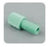 Idex Health & Science LLC Flangeless Male Nut - Flangeless Male Nut Delrin Fitting, 1/4-28 Flat Bottom for 1/8" OD, Green - P-305X