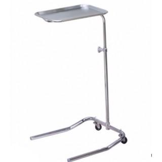 Cardinal Health Adjustable Mayo Stands - Adjustable Height Mayo Stand with Single U Base - C43460