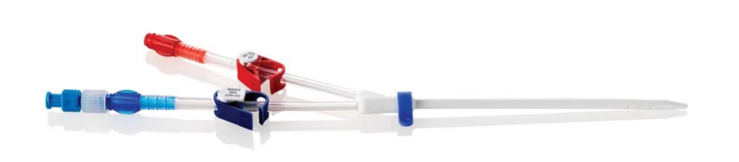 Medical Comp SLX Double Lumen Catheters - SLX Double-Lumen Short-Term Hemodialysis Catheter Set, 14 Fr x 24 cm - MC061404