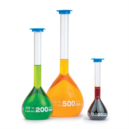 Class A Volumetric Flask with Snap Cap 50mL