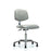 Mid Height Cleanroom Chair 24"W x 18"D x 45.5"H - Chrome Base With Casters