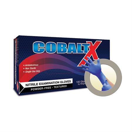 Cobalt X Nitrile Exam Gloves Large