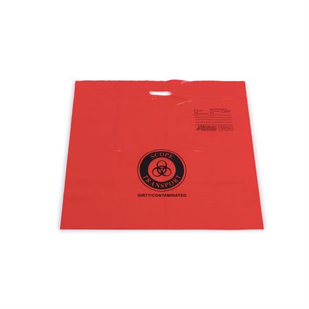 Contaminated/Dirty Scope Transport Bags Scope Transport Bags - Contaminated/Dirty - 24" x 20" - Red - 4mil