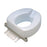 Contoured elevated toilet seat