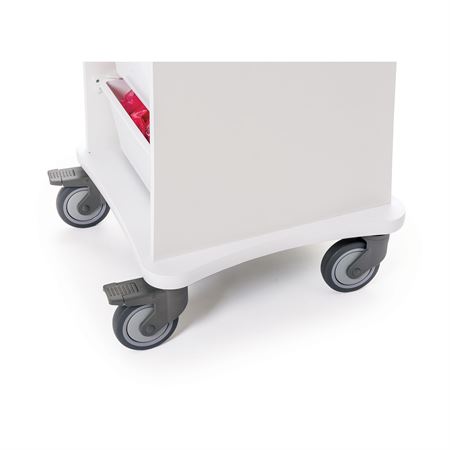 Courier Specimen Transport Cart With Locking Door - 25"W x 22.25"D x 37"H