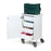 Courier Specimen Transport Cart With Locking Door - 25"W x 22.25"D x 37"H