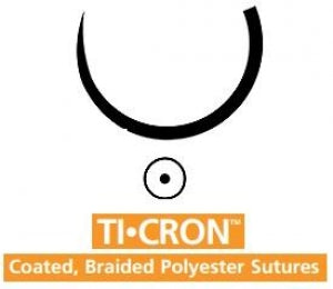 Medtronic TiCron Sutures - Ti-Cron Suture, Size 2/0, 30", TT-2/GU-46 Needles - 88862768-51