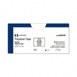 Medtronic Umbilical Tapes - Umbilical Tape, Poly, 1/8" x 30", 2 Strands - 88868618-00