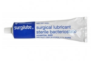 HR Pharmaceuticals Surgilube Surgical Lubricant - Surgilube Surgical Lubricant, Sterile, 2 oz. Screw-Cap Metal Tube - 00281-0205-02